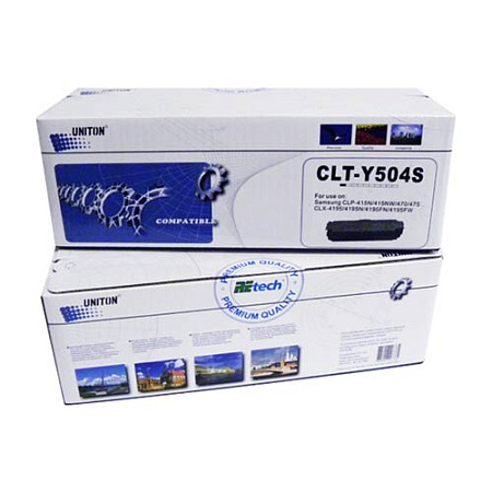 Картридж для SAMSUNG CLP-415/CLX-4195 (CLT-Y504S) (1,8K) желт UNITON Premium 