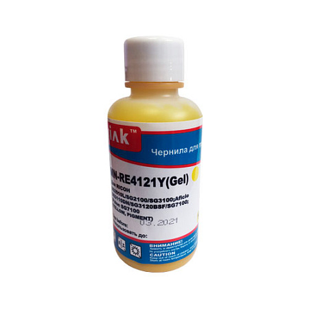 Чернила гелевые для RICOH SG3100/3110/7100 (100мл, yellow) RE4121Y MyInk Чернила гелевые для RICOH SG3100/3110/7100 (100мл, yellow) RE4121Y MyInk