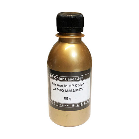 Тонер для HP Color LJ M252 / M277 (фл,85,черный ,Chemical/MKI) Gold ATM Тонер для HP Color LJ M252 / M277 (фл,85,черный ,Chemical/MKI) Gold ATM