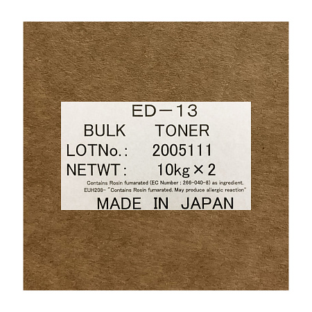 Тонер для KYOCERA FS-1120/1300/1320/1400 (TK-130/140/160/170)/ED-13 (короб,2х10кг) TOMOEGAWA Япония 