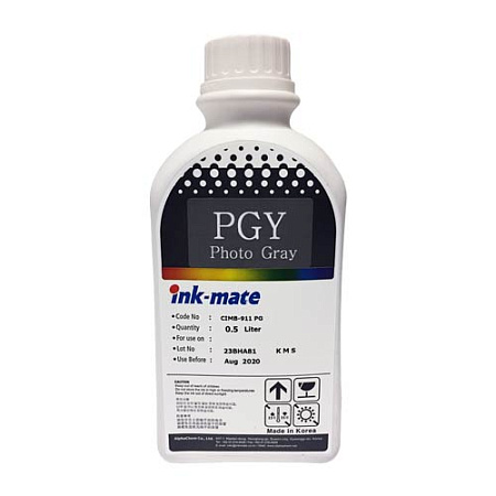 Чернила для CANON PFI-101/301/306 (500мл,light grey,Pigment) CIM-911PG Ink-Mate 