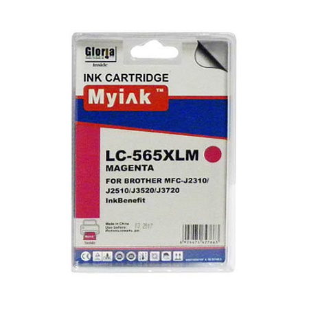 Картридж для Brother MFC-J3520/J3720 (LC565XLM) Magenta (16,6ml, Dye) MyInk  SAL 