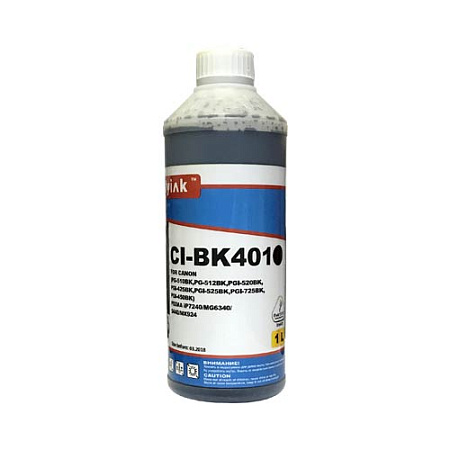 Чернила для CANON PG-450/425/510/512/PGI-520/525/725 (1л,Pigment,black) CI-BK401 EverBrite™ MyInk SAL 