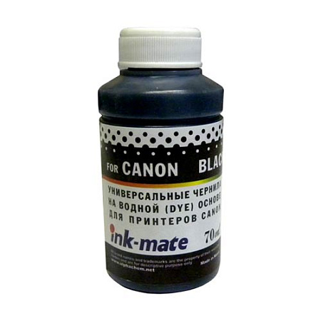 Чернила универсальные для CANON (70мл, black, Dye ) CIMB-UAD Ink-Mate 