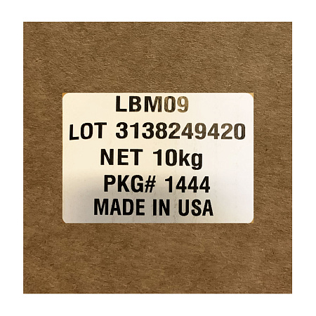 Тонер для LEXMARK MS/MX 310/410/510/610/710/810/ T640/650/ LBM-09 (короб,1х10кг) IMEX США 