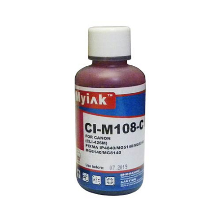 Чернила для CANON CLI-426/526/726M (100мл,magenta Dye) CI-M108-C Gloria™ MyInk 