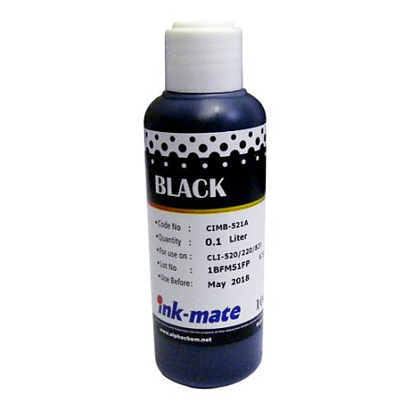Чернила для CANON PGI-520Bk (100мл, black, Pigment) CIM-521A Ink-Mate 