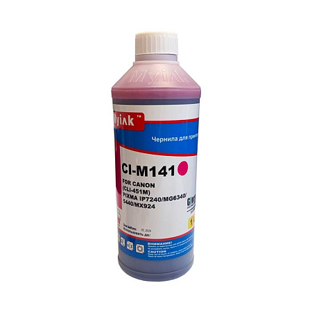 Чернила для CANON CLI-451M (1л,magenta Dye) CI-M141 Gloria™ MyInk 
