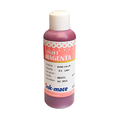 Чернила для EPSON (T144) (100мл, light magenta, Pigment) EIMB-144PLM Ink-Mate 