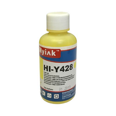 Чернила для HP (933/935/940/951) (100мл,yellow,Pigment) HI-Y428 EverBrite™ MyInk SAL 