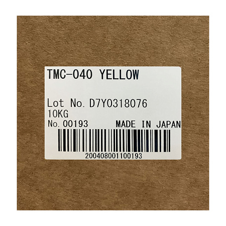 Тонер для HP Color LJ 4700/CP1215/2025/4525/5525/M452/553 TMC040 Universal (короб,1х10кг,желт,Polyester) IMEX Япония 