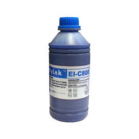 Чернила для EPSON (T0732/0632)/ B-300/B500/S22/WP4015 (1л, cyan, Pigment) EI-C808 EverBrite™  MyInk SAL 