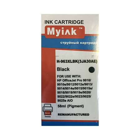 Картридж для (963XL) HP OfficeJet 9010/9020 3JA30AE (ограниченное применение)  Black MyInk SAL 