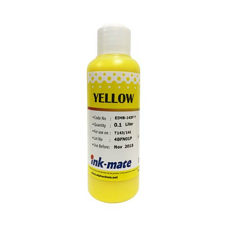 Чернила для EPSON (S22/T50/L800) (100мл, yellow, Pigment) EIMB-143PY Ink-Mate 