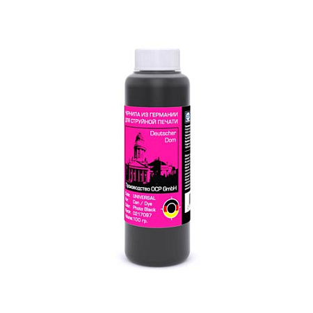 Чернила универсальные для картриджей CANON с печатающей головкой (100мл,photo black,Dye) Bursten Ink 