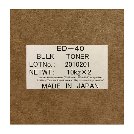 Тонер для KYOCERA FS-4200/4300,FS-2100/4100 (TK-3100/3110/3130)/ED-40 (короб,2х10кг) TOMOEGAWA Япония 