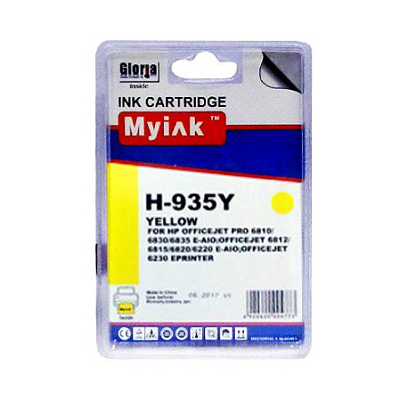 Картридж для (935XL) HP Officejet Pro 6230/6830 C2P26AE Yellow  (14,6ml) MyInk 